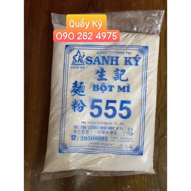 BỘT MÌ 555 SANH KÝ -1KG