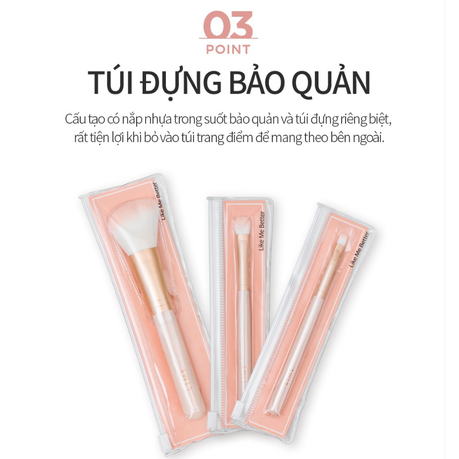 Cọ trang điểm Lime-[COCOLUX]