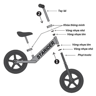 Xe thăng bằng STARIDER - phiên bản Pro