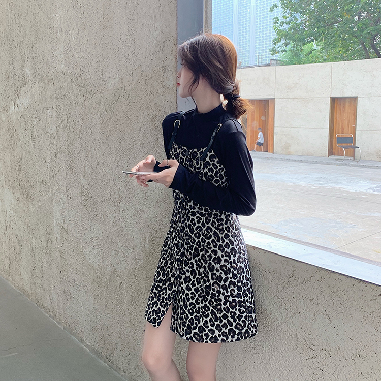 Xiaozhainv Đầm yếm mini dễ phối đồ thời trang xinh xắn trẻ trung cho nữ | BigBuy360 - bigbuy360.vn