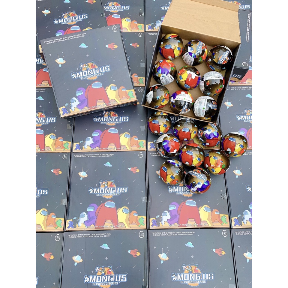 COMBO 9 QUẢ TRỨNG AMONG US CỰC HOT