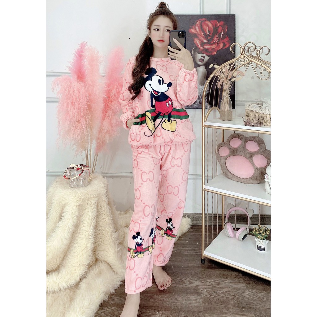 Bộ ngủ bông hàng loại 1 hot hit ( ảnh thật + video) | BigBuy360 - bigbuy360.vn