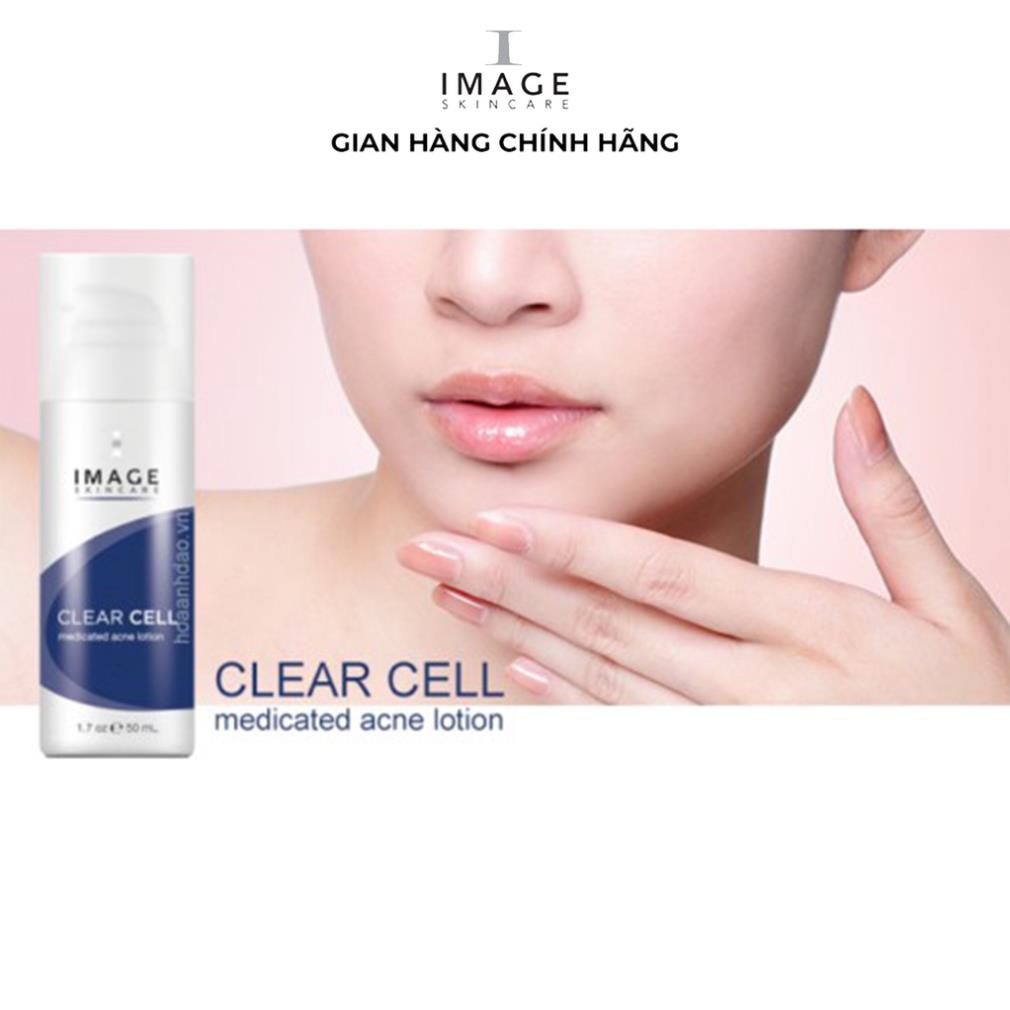 Lotion ngừa mụn hiệu quả Image Skincare Clear Cell Medicated Acne Lotion 50ml