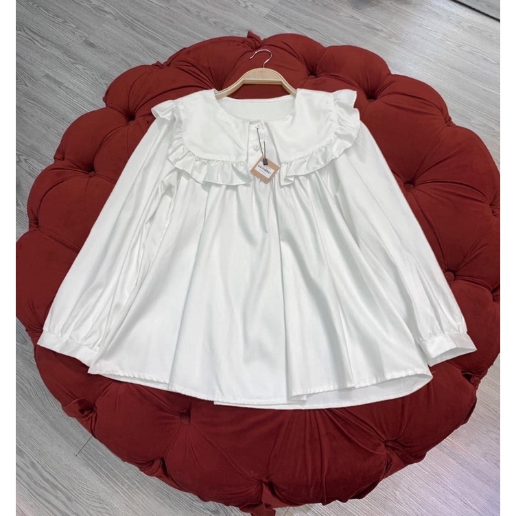 Áo tay dài cổ petter pan