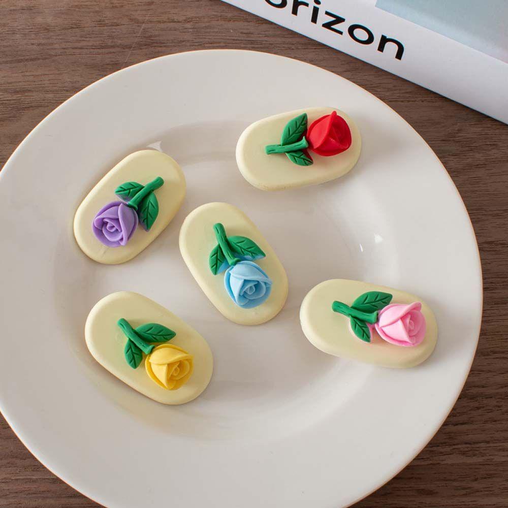 Kẹp Tóc Hình Hoa Tulip Ngọt Ngào Dễ Thương