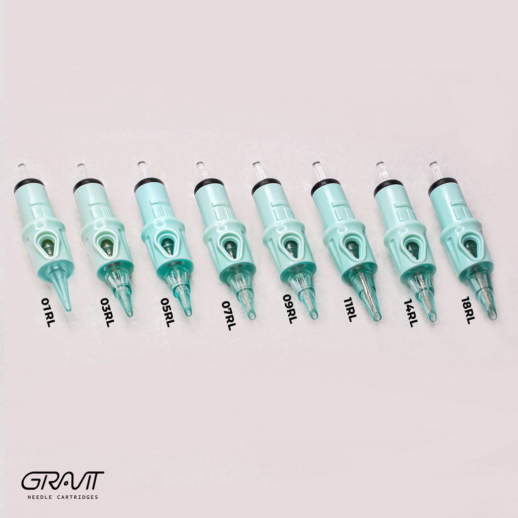 Kim xăm đầu đạn GRAVIT  siêu bén, hộp 20 cây