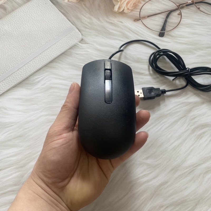 Chuột máy tính Dell MS116 - Chuột máy tính có dây new 100% - Bảo hành 6 tháng -sieuthipkgiare