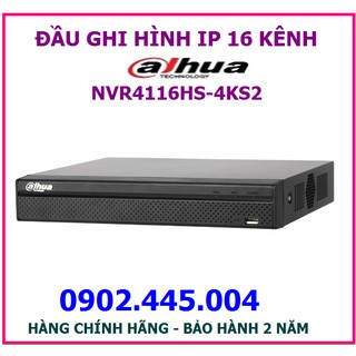 Đầu ghi hình 16 kênh camera IP NVR4116HS-4KS2
