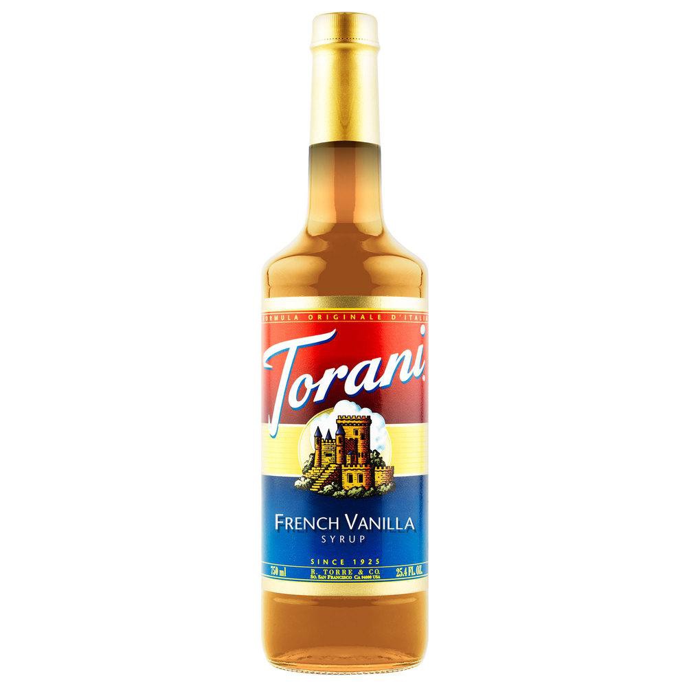 Torani French Vanilla Syrup 750ml - Siro Vani Pháp