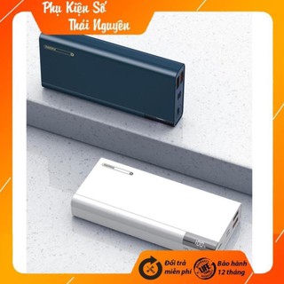 Pin sạc dự phòng remax rpp-108 20000mah lõi li-polymer, 2 cổng sạc nhanh output qc3.0 và pd18w type-c max 5a 22.5w