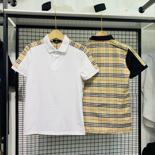 Áo Thun Nam Có Cổ, Áo Phông Polo Nam Cộc Tay Kẻ Caro Vàng Sau Lưng Chất Vải Thun Cá Sấu Thoáng Mát - AC51 - Shopmens