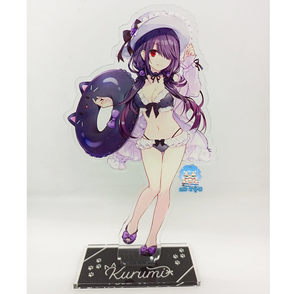 Mô hình Standee Mica Acrylic nhân vật Anime Light Novel Date A Live Tokisaki Kurumi  – Tượng Mica Anime by 2D Tộc Shop