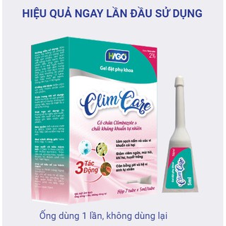 Gel Phụ Khoa Climcare Hago Hỗ Trợ Phụ Nữ Giảm Ngứa, Ngừa Khuẩn , Giảm Khí Hư, Huyết Trắng, Đau Rát