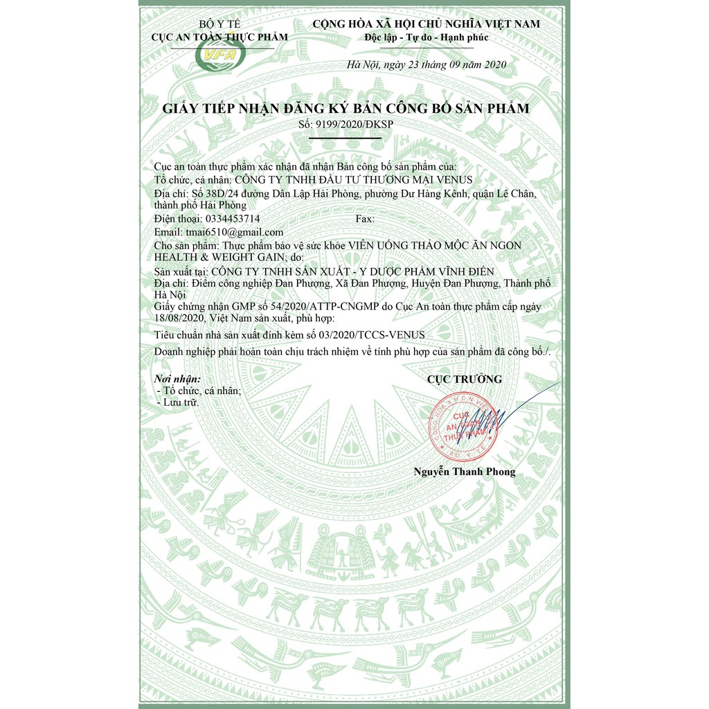 Viên uống thảo mộc tăng cân HEALTH & WEIGHT GAIN | BigBuy360 - bigbuy360.vn