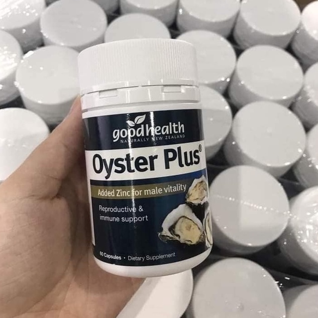 Tinh chất Hàu lùn Oyster Plus Zinc Oyster Good Health 60 viên