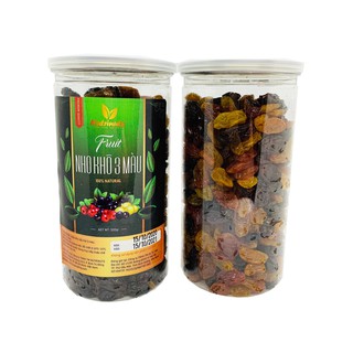 Nho sấy khô thập cẩm 3 màu
