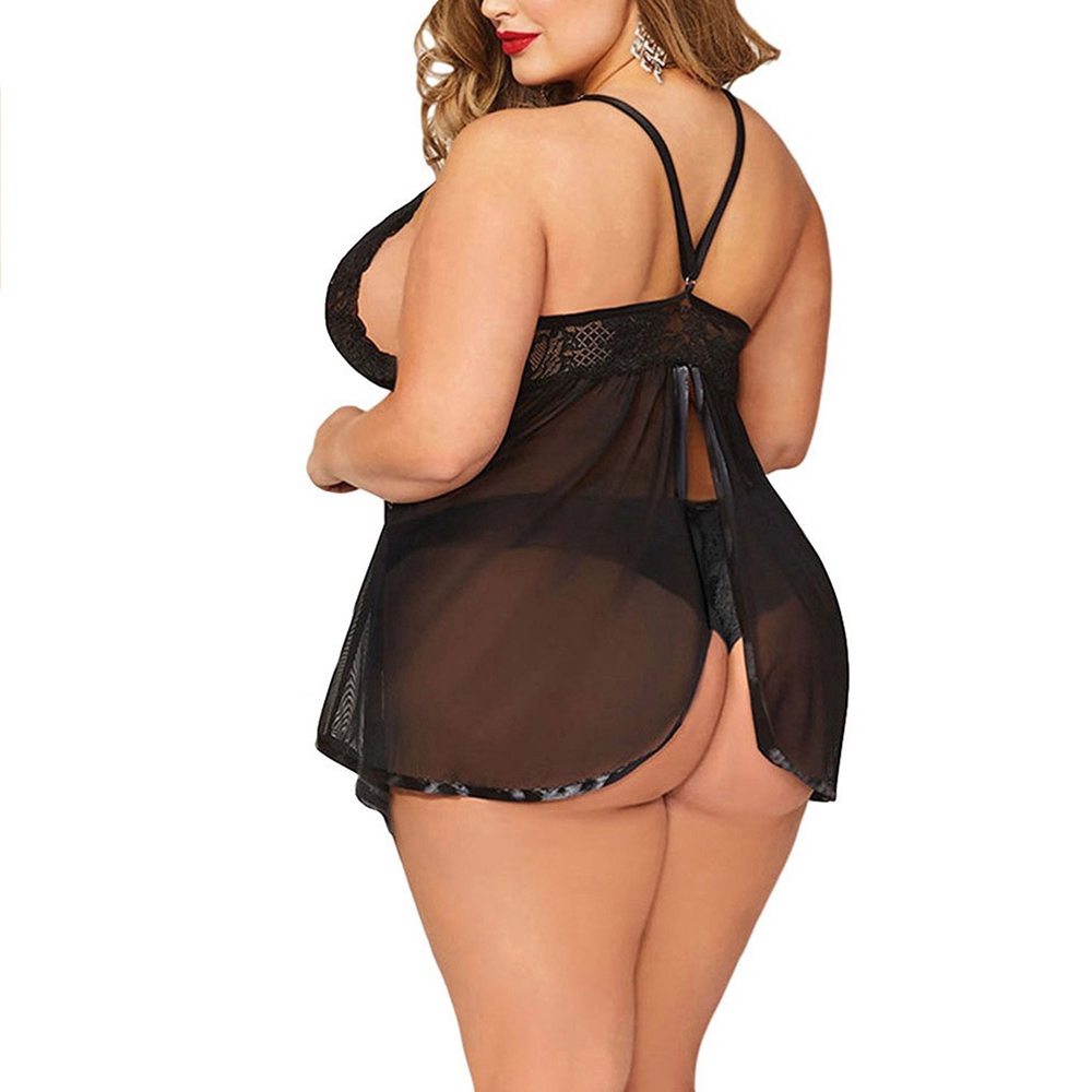 Đầm ngủ ren hoa thiết kế quyến rũ cho phái nữ