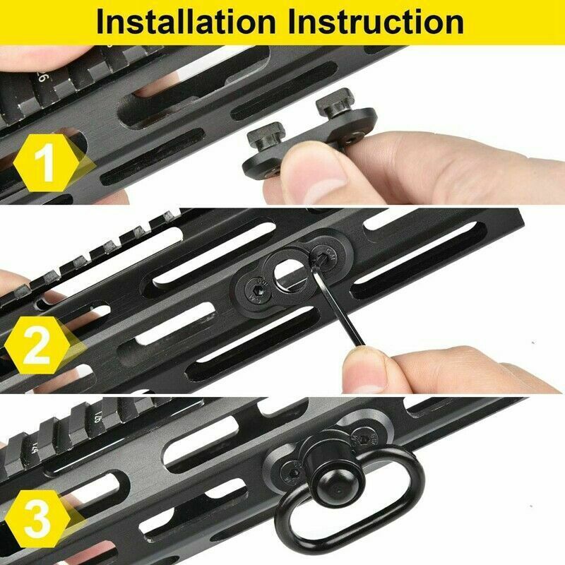 Khóa Dây An Toàn M-Lok 1.25 Inch