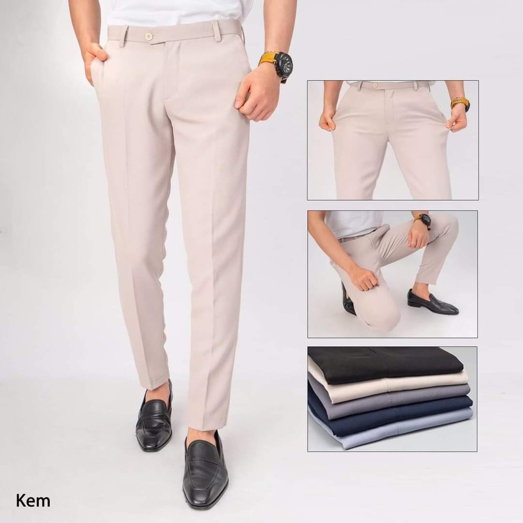 Sỉ 10 quần âu tùy chọn vải co giãn chất đẹp | BigBuy360 - bigbuy360.vn