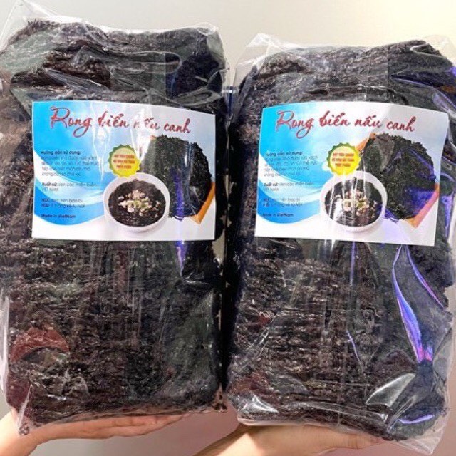 💘 𝑭𝑹𝑬𝑬𝑺𝑯𝑰𝑷 💘 Rong biển sống nấu canh [ Gói 1kg 2 cây ] Rong Mứt nấu canh