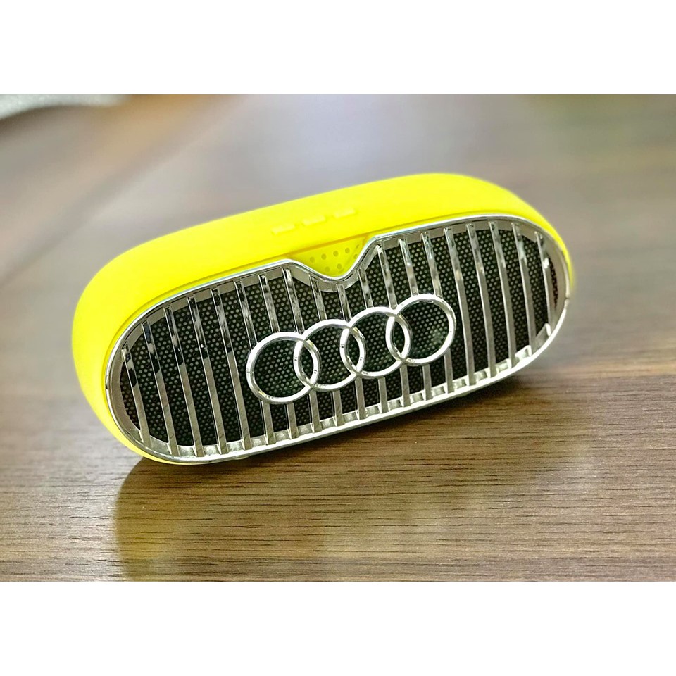 Loa Bluetooth Audi 🏎 👉 Loa mang thương hiệu dòng xe nổi tiếng thế giới 👉 4 màu đẹp : xanh , đỏ, đen , vàng 👉