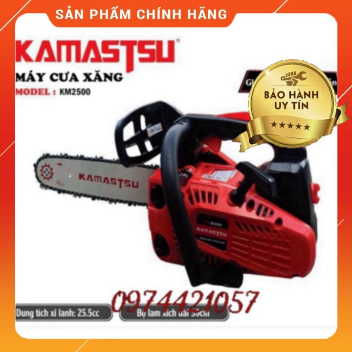 XẢ KHO Máy cưa xích chạy xăng mini SIÊU KHỎE- KAMASTSU- CHẤT LƯỢNG TUYỆT ĐỐI.