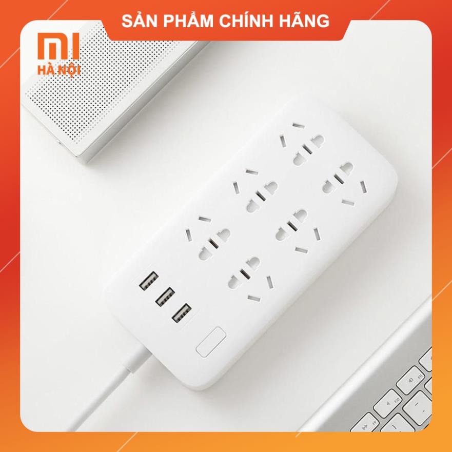 Ổ CẮM ĐIỆN XIAOMI SMART POWER STRIP 6 LỖ CẮM x 3USB