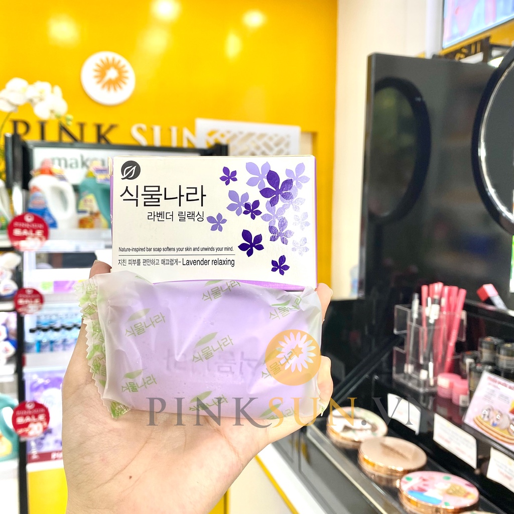 Xà Bông Lion Dưỡng Da Hữu Cơ Hàn Quốc Tẩy Da Chết Giúp Da Trắng Sáng 100g