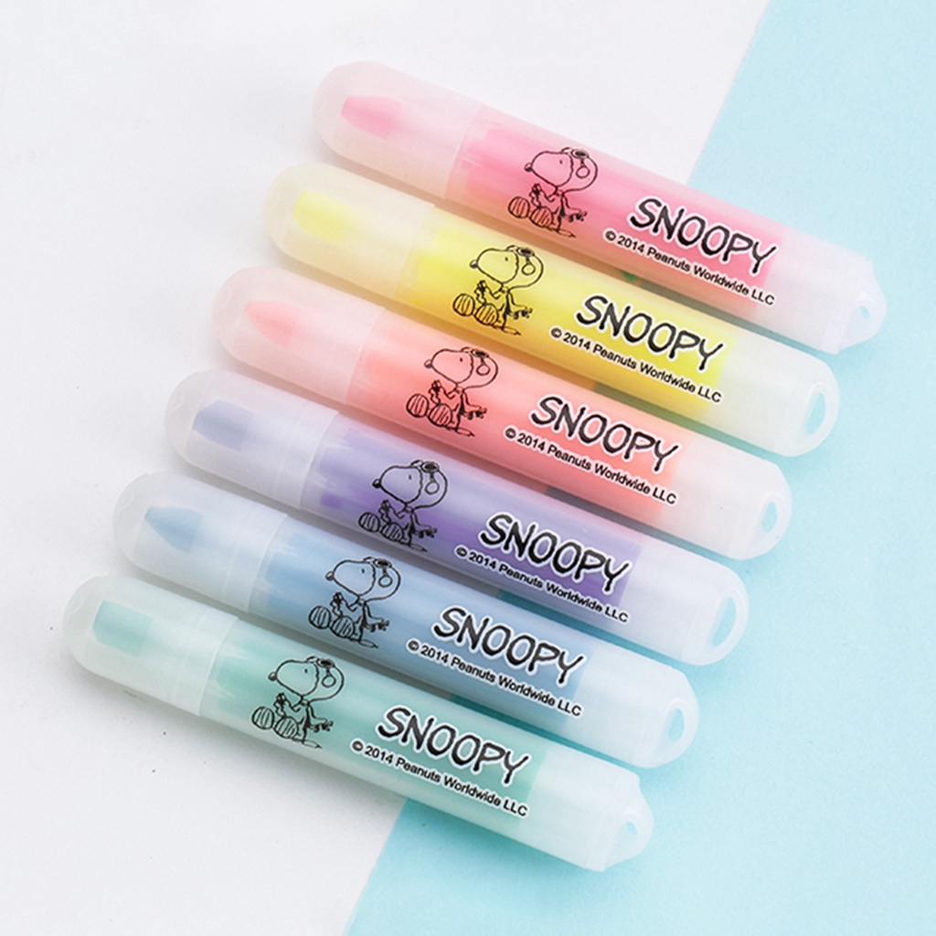 Bút Dạ Quang Mini Họa Tiết Hoạt Hình Dễ Thương