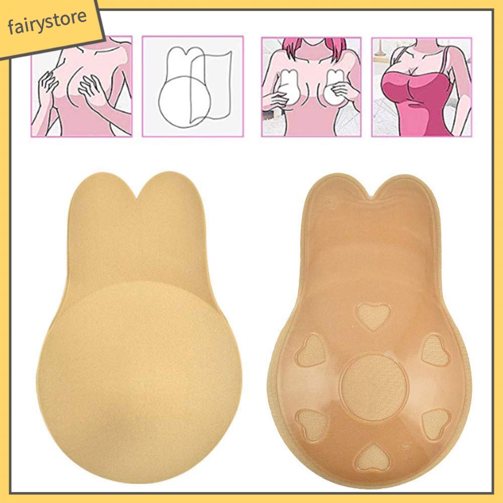 Cặp miếng dán nâng ngực phong cách tai thỏ cho nữ