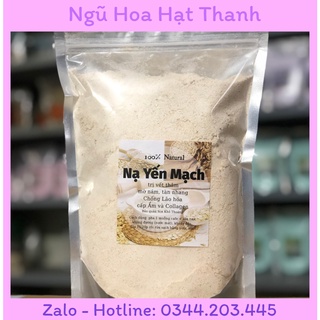 Bột yến mạch nguyên chất đắp mặt nạ chống lão hóa, ngừa mụn milaganics 1000g