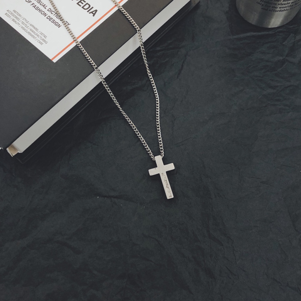 Dây chuyền nam nữ mặt thánh giá - xương bàn tay, phong cách thời trang cá tính siêu ngầu