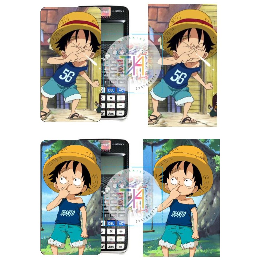 DECAL DÁN MÁY TÍNH ONE PIECE