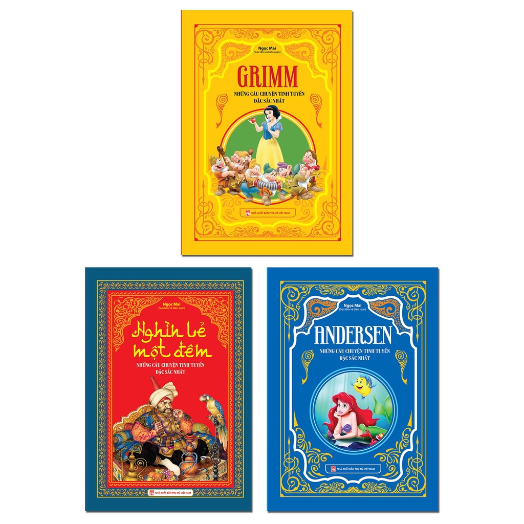 Sách - Combo 3 cuốn Những câu chuyện tinh tuyển đặc sắc nhất - ndbooks