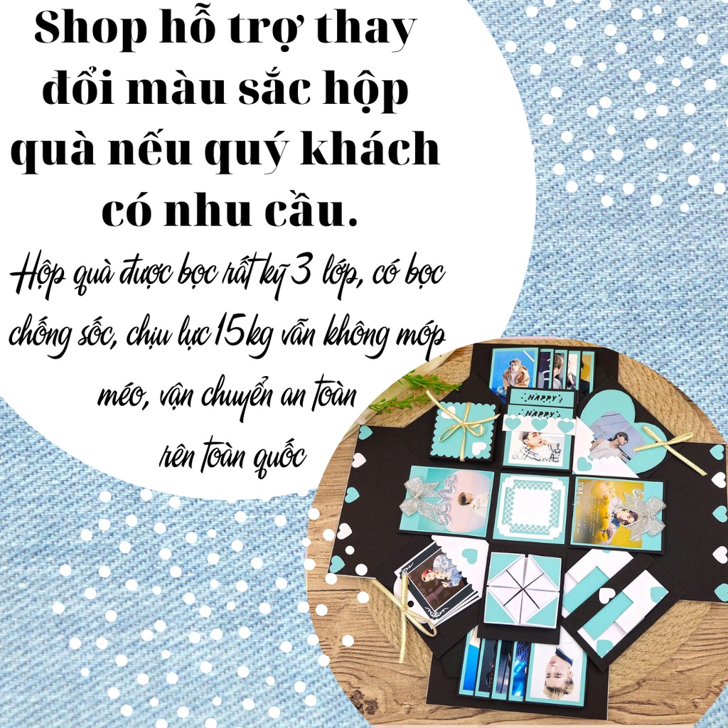 Hộp quà love box [ FREE SHIP]