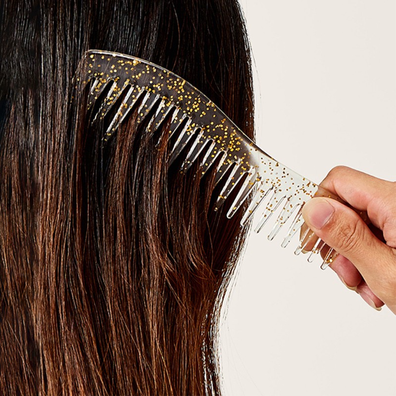 [Hàng mới về] Lược chải tóc tạo kiểu răng lược thưa sáng tạo mát xa da đầu thoải mái cho nữ