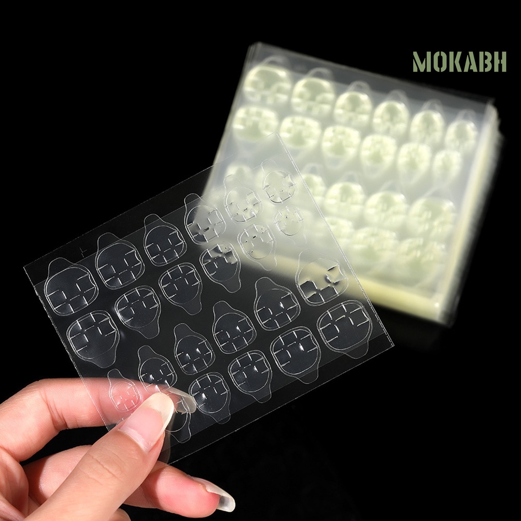 Bộ 240 Miếng Dán Móng Tay Trong Suốt Siêu Mỏng Cho Nữ