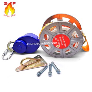 Ròng rọc thoát hiểm Safer Fire 15m (thang dây thoát hiểm)