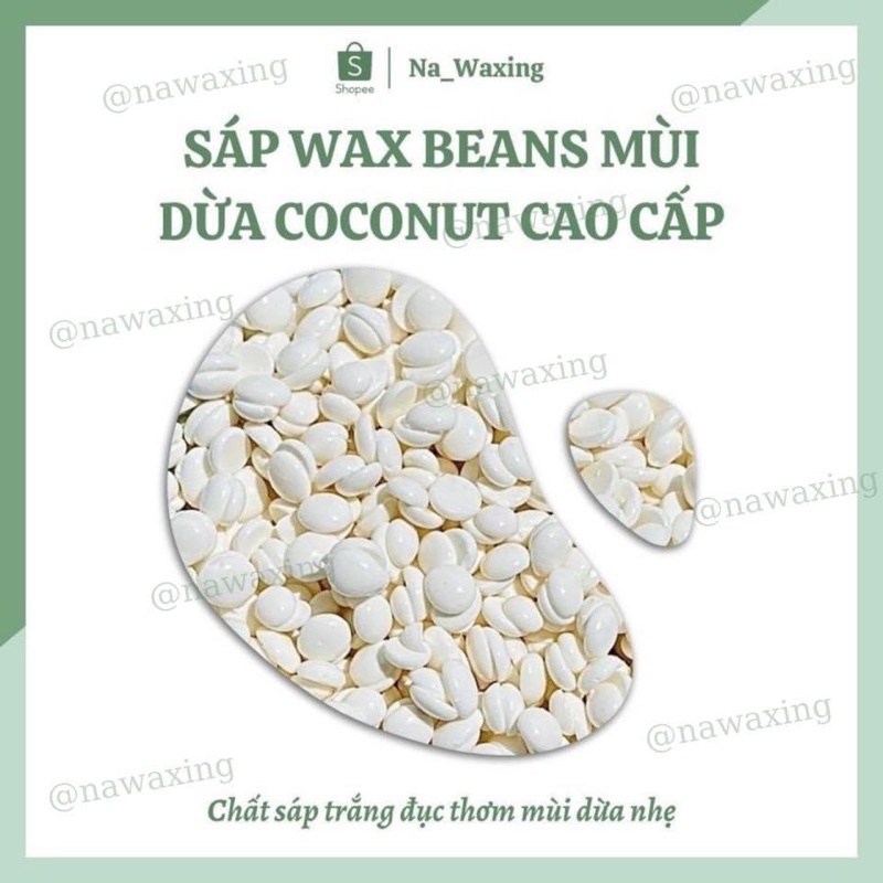 LỌ SÁP WAX LÔNG NÓNG MÙI DỪA 500GR SÁP [HỦ PET SIÊU TIẾT KIỆM DỂ BẢO QUẢN]