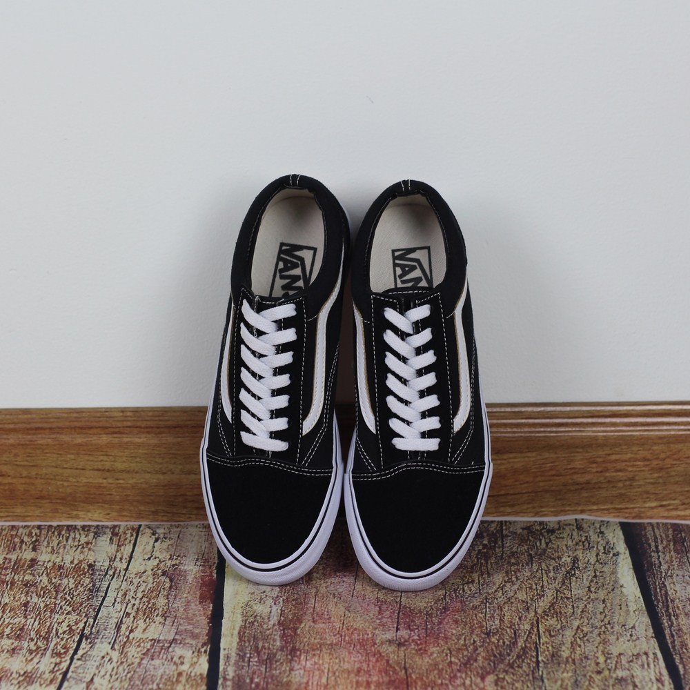 Giày Sneaker Vsss Old Skool Nữ Màu Đen [+  Tất]