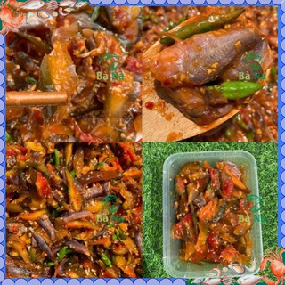 [ Sản Phẩm Sạch Nhà Làm ] Đặc sản mắm cá chốt trộn đu đủ giòn, đậm vị, ngon khó cưỡng