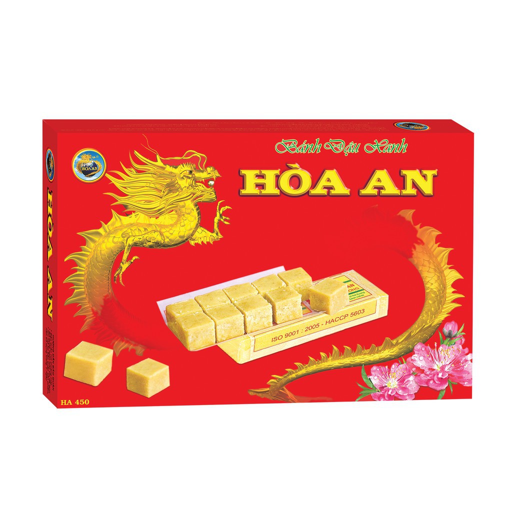 Bánh đậu xanh hòa an đặc sản Hải Dương- hộp 350 gram