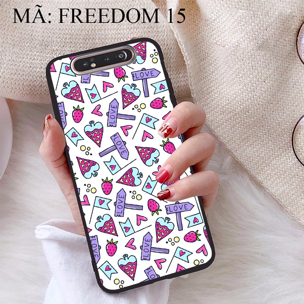 Ốp lưng Samsung A80 viền dẻo TPU BST Phong Cách Tự Do | BigBuy360 - bigbuy360.vn