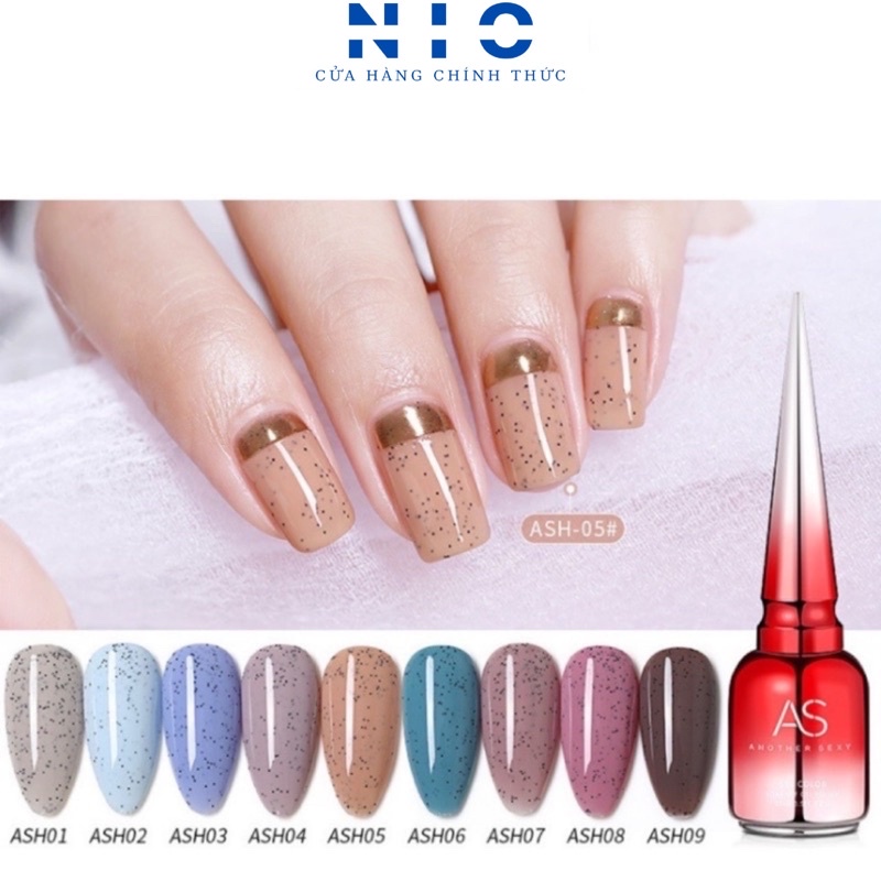 Sơn gel AS tone  &quot; bụi sa mạc &quot; mã ASH ( chai đỏ )
