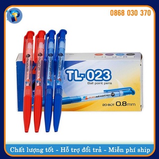 Bút bi bấm TL nét 0.5mm, 0.8 mm luyện chữ viết F0-023/024/039/VN Hàng chính hãng
