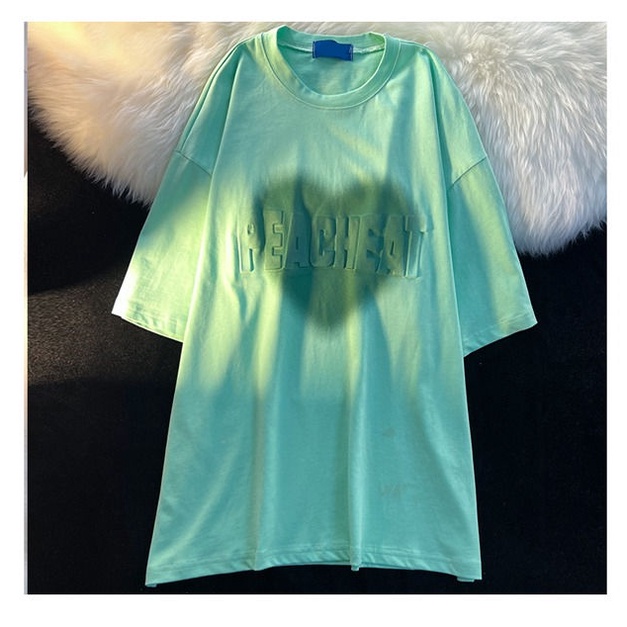 Áo Thun Tay Ngắn In Họa Tiết Ba Chiều Phong Cách Mới Mùa Hè Dành Cho Nam Và Nữ