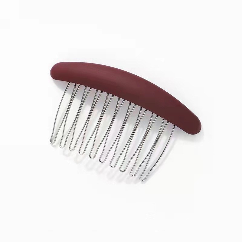 Lược Chải Tóc Mái Bằng Sắt Màu Đục Đơn Giản Thời Trang 2022