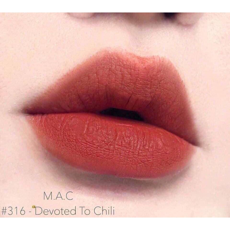[CÓ BILL] Son MAC POWER KISS - Devoted To Chili / Stay Curious
