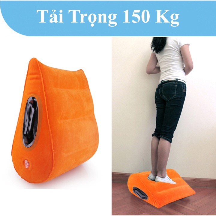 Ghế Tình Yêu Đệm Mông Bơm Hơi Có Tay Vịn - Tặng Kèm Bơm Tay [Chính Hãng]