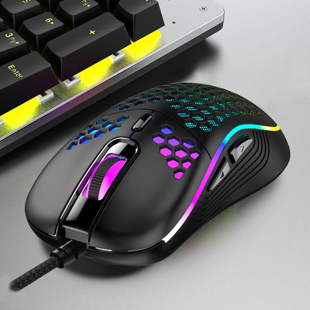 Chuột Quang Gaming Harry 4800DPI TùY ChỉNh DPI Không ỒN